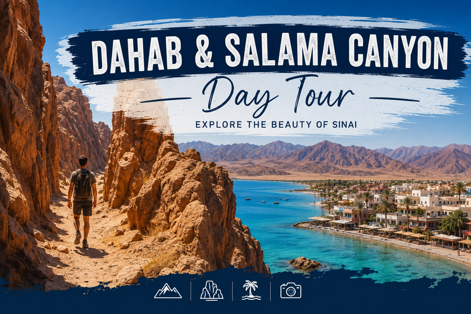 Dahab & Salama Canyon Day Tour | Sharm El Sheikh